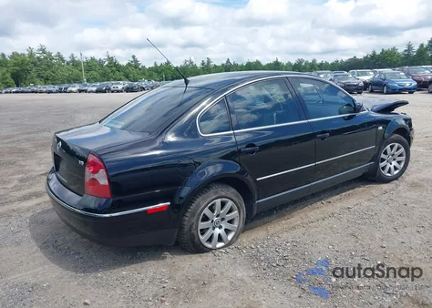2003 Volkswagen Passat Gls V6 from USA, damaged, VIN WVWPH63B13P265450